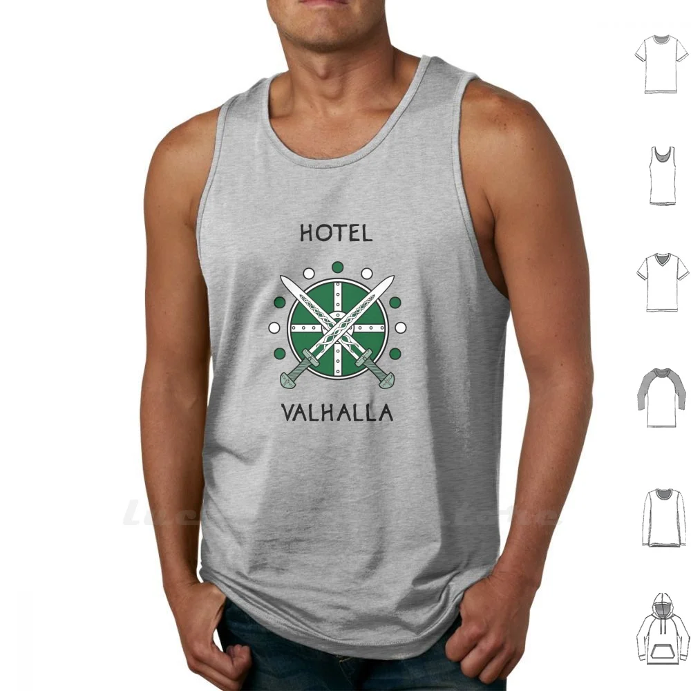 Magnus Chase - Hotel Valhalla Tank Top Cotton Vest Sleeveless Men Women Rick Riordan Magnus Chase Mcga Magnus Chase And The