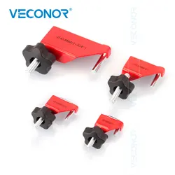 VECONOR 4PCS U Shape Fluid Line Clamper Tool Kit Fuel Vacuum Transmission Brake Heater Hose Lines Pinch Squeeze Clamp Tools Set