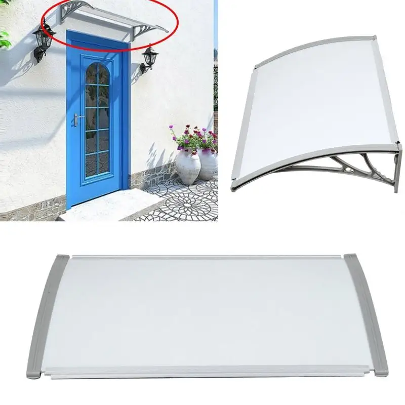 Garden Waterproof Awning Anti UV Sunshade Sun Shelter Outdoor Furniture Door Window Awning Canopy Snow Shelter Shade Cover New