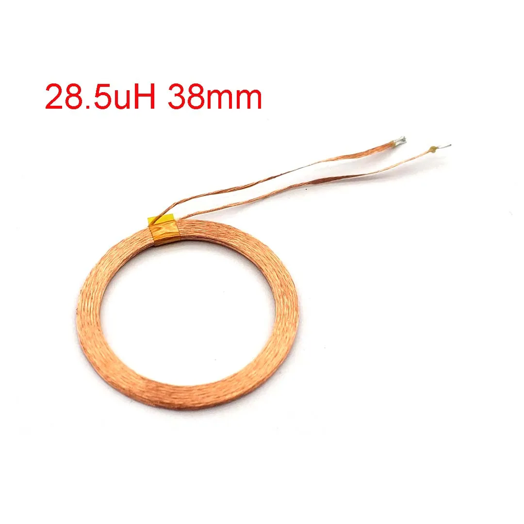 Induction Coil XKT-L6 of 28.5uH38mm Wireless Charging Coil 38mm 28.5uH