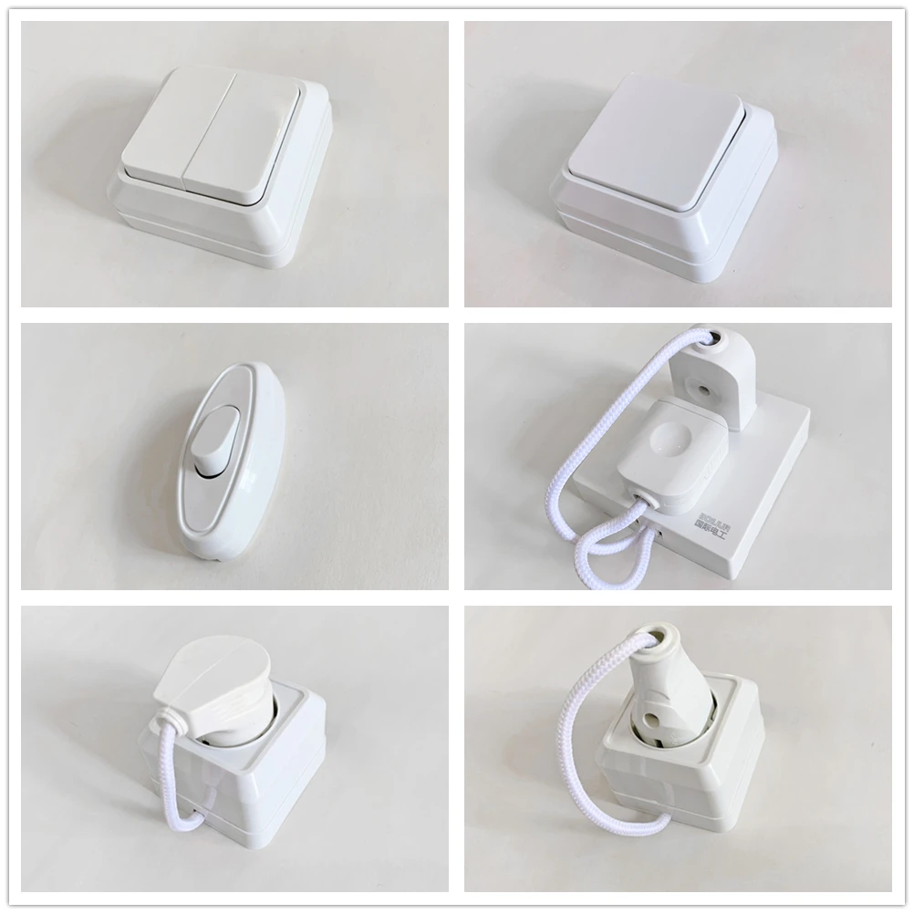 

Baby Busy Board European Style Switch Socket Rocker Switch Diy Accessories Montessori Material Busyboards Toddler Learning