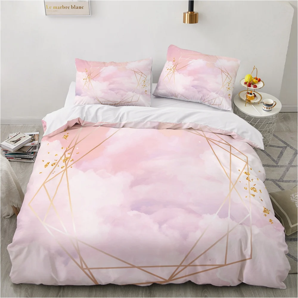 

Colorful Bedding Set Duvet Cover Set Bed Linens soft Bedclothes Home Textile Single Doubl Twin Full Queen King Adult Children