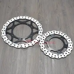 For Kawasaki Ninja 250 ninja 250R ( EX250 ) 2008 2009 2010 2011 2012 Motorcycle Front and Rear Brake Rotor Disc