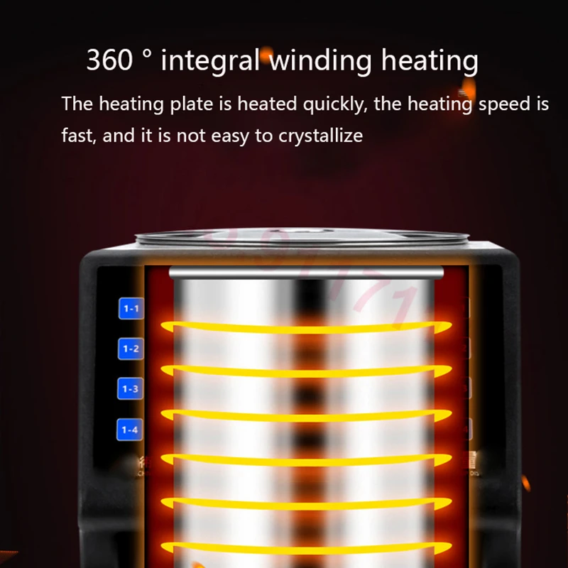 อัตโนมัติน้ำ16 Grid ปริมาณน้ำเครื่อง Syrup Dispenser Bubble Tea Shop นมชาอุปกรณ์