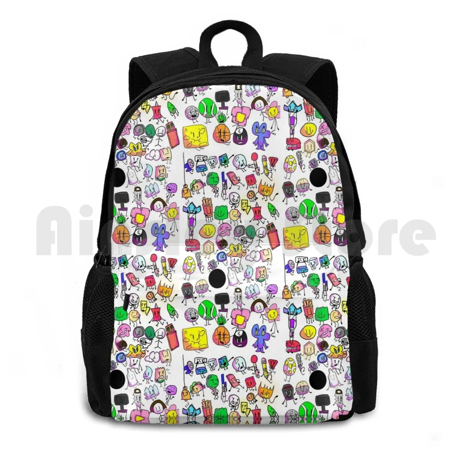 Bfb Characters Outdoor Hiking Backpack Riding Climbing Sports Bag Bfb Bfdi Jacknjellify Jnj Lollipop David Four 4 4x