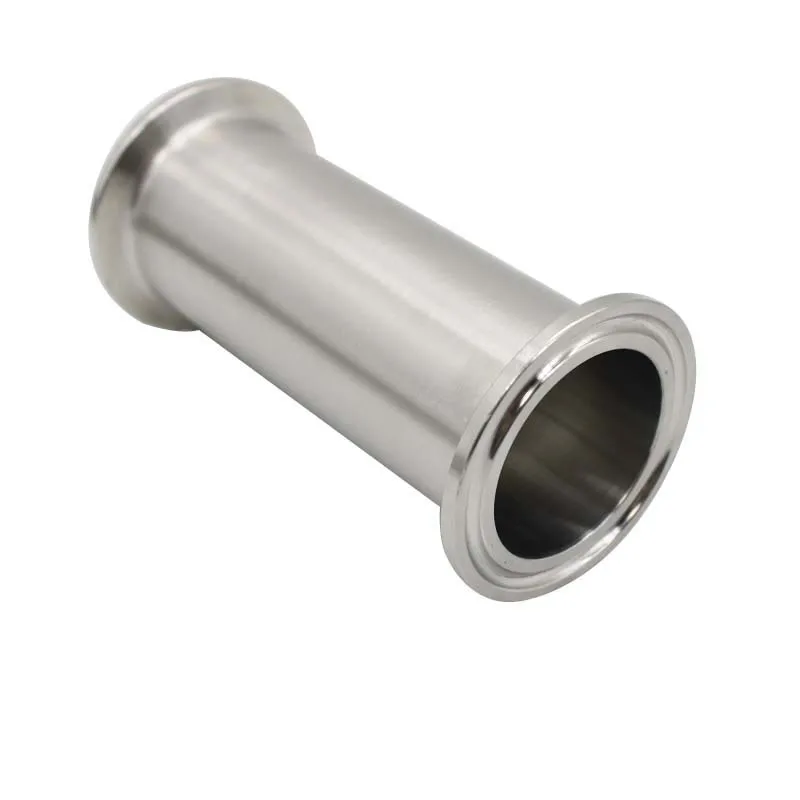 3/4” 1” 1-1/2” 2” 2-1/2” 3” (19-76mm)Sanitary Tri Clamp Type Spool Tube With Ferrule Clamp SS304 100mm 200mm 500mm Length Tube