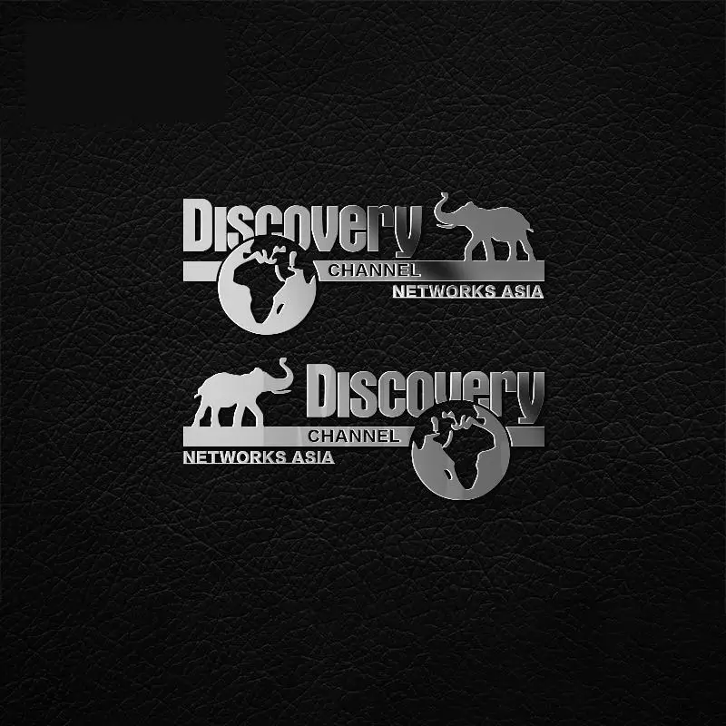 Metal Sticker Badge Discovery For 1/10 Rc Crawler Car Defender Trax TRX4 Bronco Axial Scx10 D90 D110 RC4WD 90046 Wrangler