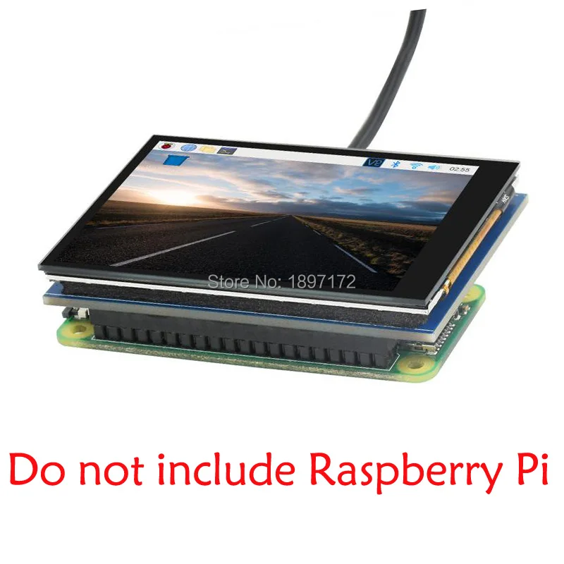 Raspberry Pi 2.8inch LCD Capacitive Touch screen DPI 480×640 60fps better display than 3.5inch LCD