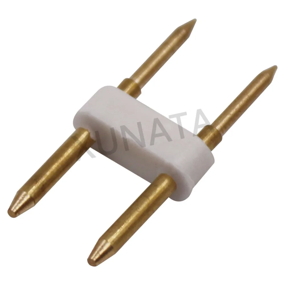 5pcs 2pin 4pin 6mm/8mm/12mm/15mm PCB Connector Recommend Accessory Copper Pins for 110V 220V Single Color RGB LED Strip