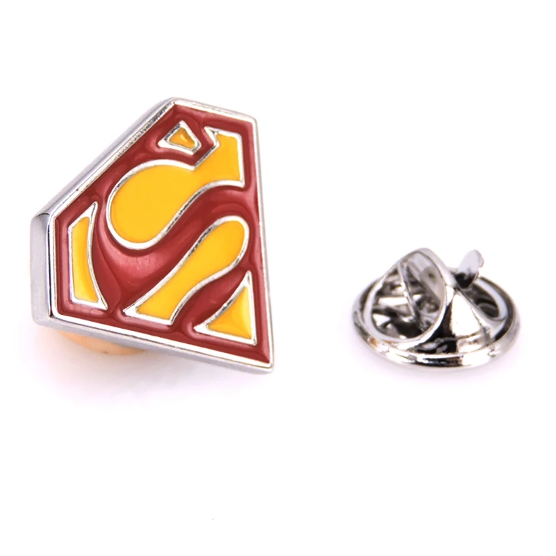 Fashion French Brooch high-quality movies Anime collar pin Red blue green lapel pin Successful men\'s accessories Jewelry Gift
