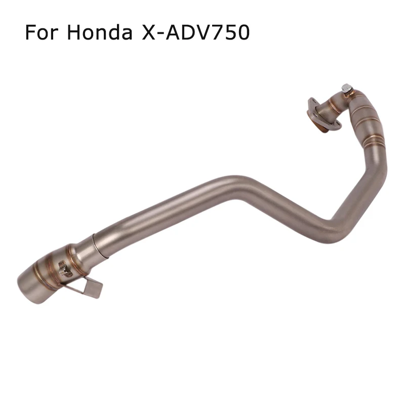 For Honda X-ADV750 Motorcycle Exhaust Modified System Front Link Header Pipe 51mm Stainless Steel