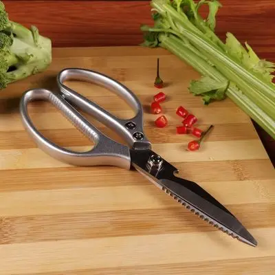 Multifunctional Kitchen Scissors Fish Meat Chicken Scissors Cooking Shears Stainless Steel Cutting Knife Kitchen Gadgets Tools