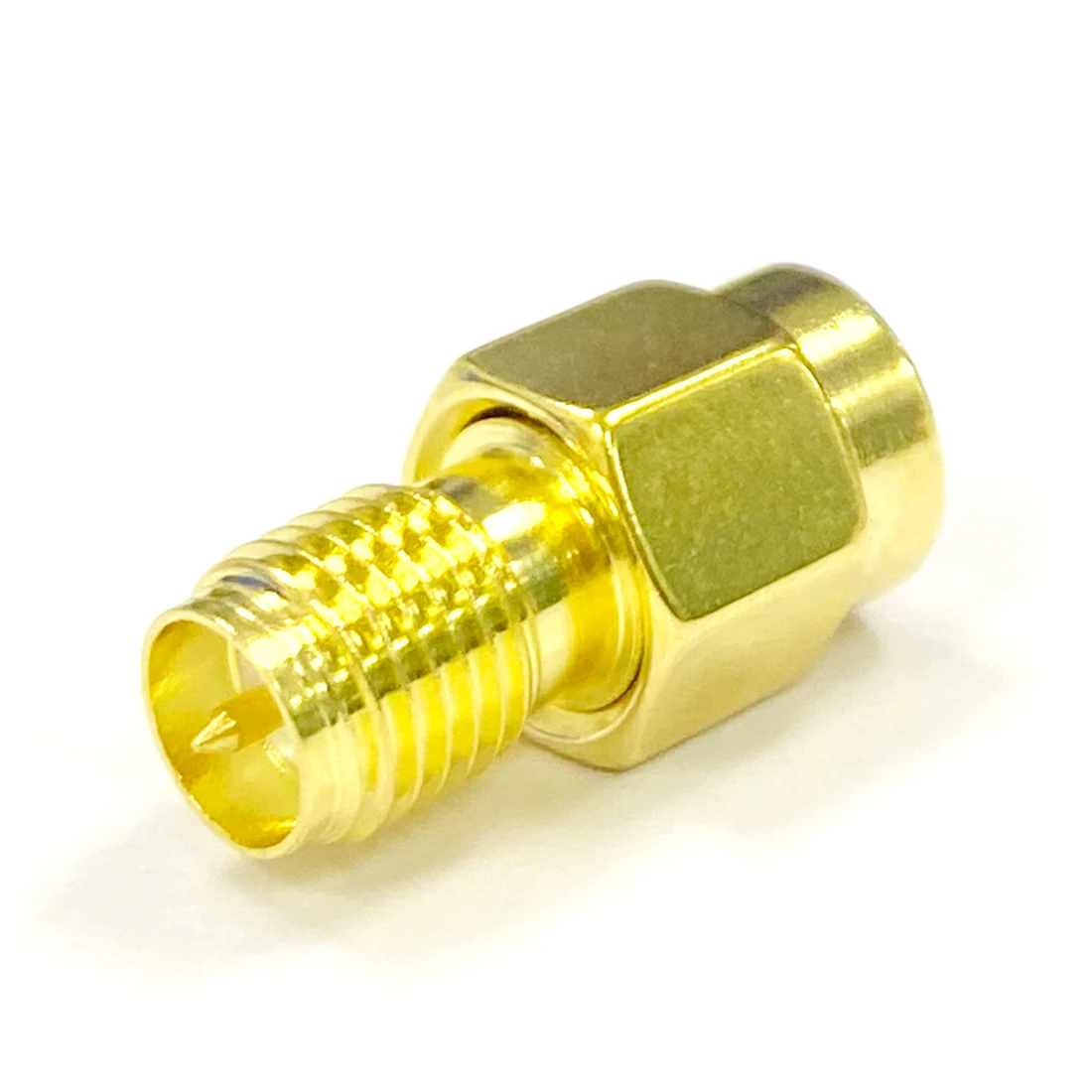 

1pc SMA Male Plug To RP-SMA Female Conenctor Inner Pin RF Coax Adapter Modem Convertor Straight Goldplated NEW Wholesale