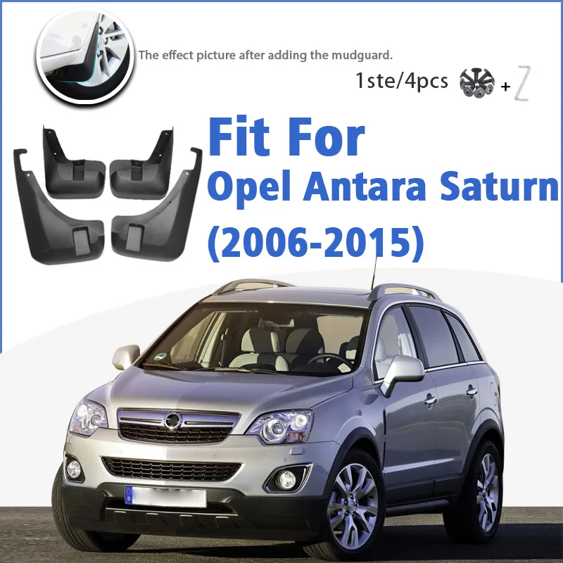 for Opel Antara 2006-2015 Saturn Vue 2008-2010 Holden Captiva MaXX 2006-2010 Mudflap Fender Mud Guard Flap Mudguards Accessories