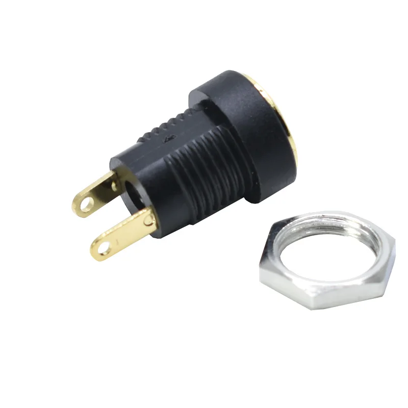 5Pcs DC power socket DC-022B Gold-plated 3.5 x 1.35 high-current socket DC power socket DC female socket