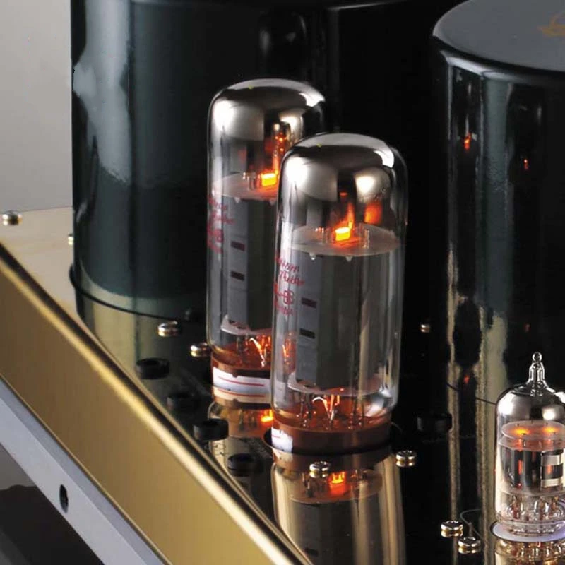 J-011 YAQIN MC-10T 統合真空管アンプ SRPP 回路 EL34*4 UL クラス AB1 パワーアンプ 2*40W 110V/220V