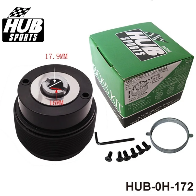 Racing Steering Wheel Hub Adapter Hub Boss Kit For Honda Civic 96-00 6 Bolt Hole Racing Steering Wheel HUB-OH-172