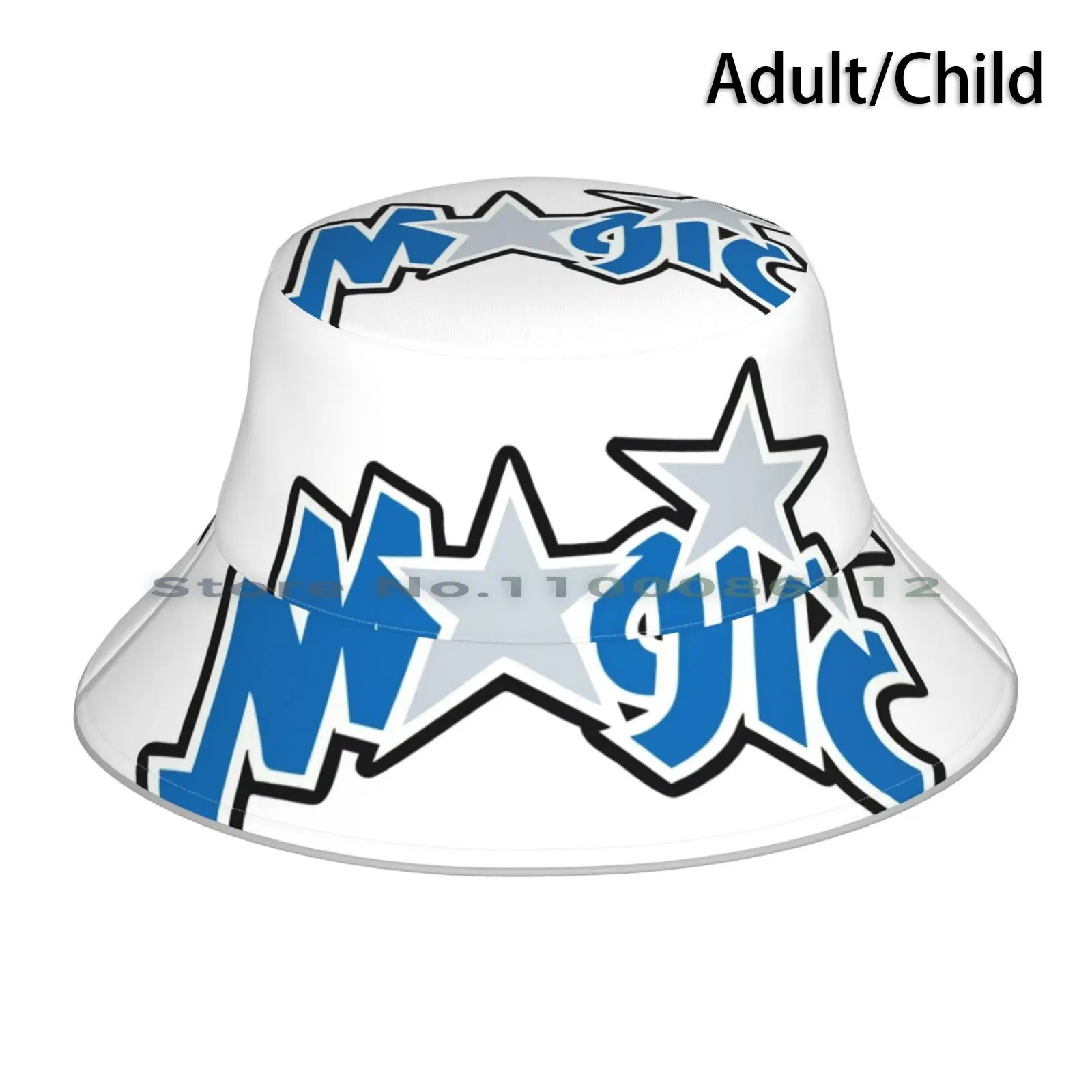 Magic Stars Bucket Hat Sun Cap Orlando Stars Magic Basketball Sport Jonathan Foldable Outdoor Fisherman Hat