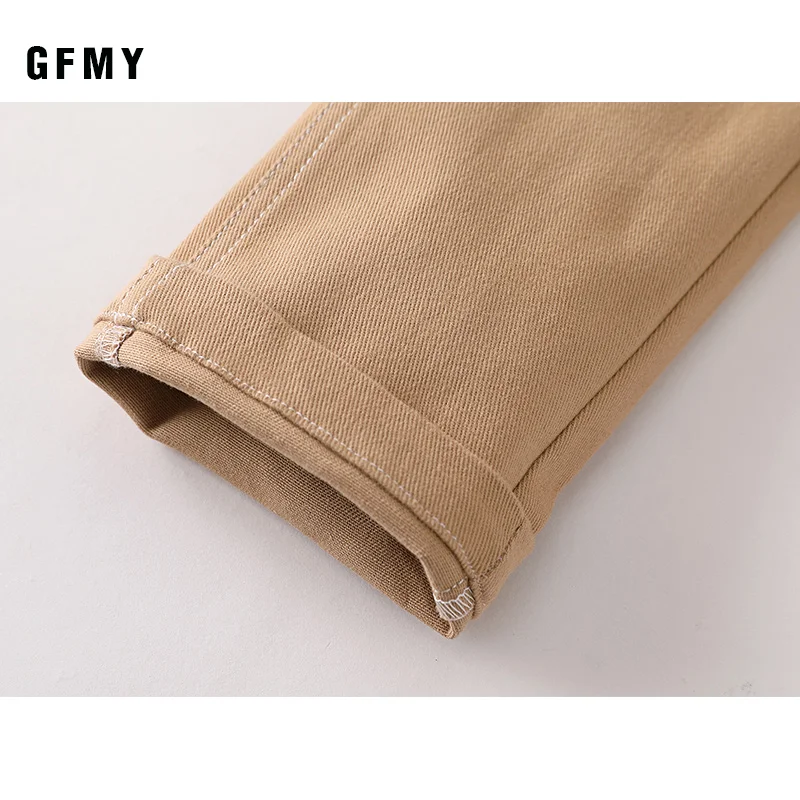 GFMY 2019 Autumn  Winter Sweatpants New Casual Pocket Solid Black Khaki Long Boys Pants Childrens pants worn at school