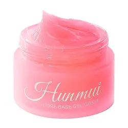 Crema de Gel Base de poros, Base hidratante para la cara, Primer para cubrir los poros, Primer de maquillaje hidratante ligero, elimina aceites aislantes