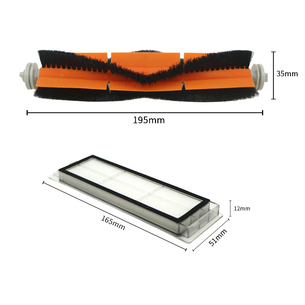 Kit d'accessoires pour aspirateur Mi Robot 2 S50 S51, pièces de rechange