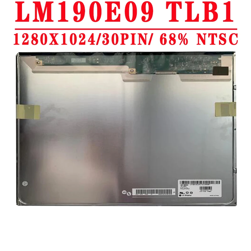 

LM190E09 TLB1 LM190E09-TLB1 19,0-дюймовый 1280x1024TN 30 контактов LVDS 250 кд/м2 68% NTSC 60 Гц контрастное соотношение 1000:1 ЖК-экран для ноутбука