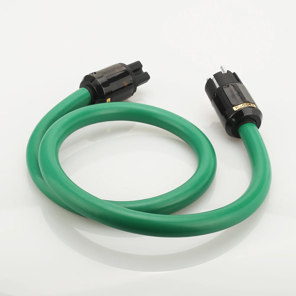 MCINTOSH 2328  copper and silver mixing 2328 power line HIFI POWER CABLE Power Cord with EU Plug AC cable line