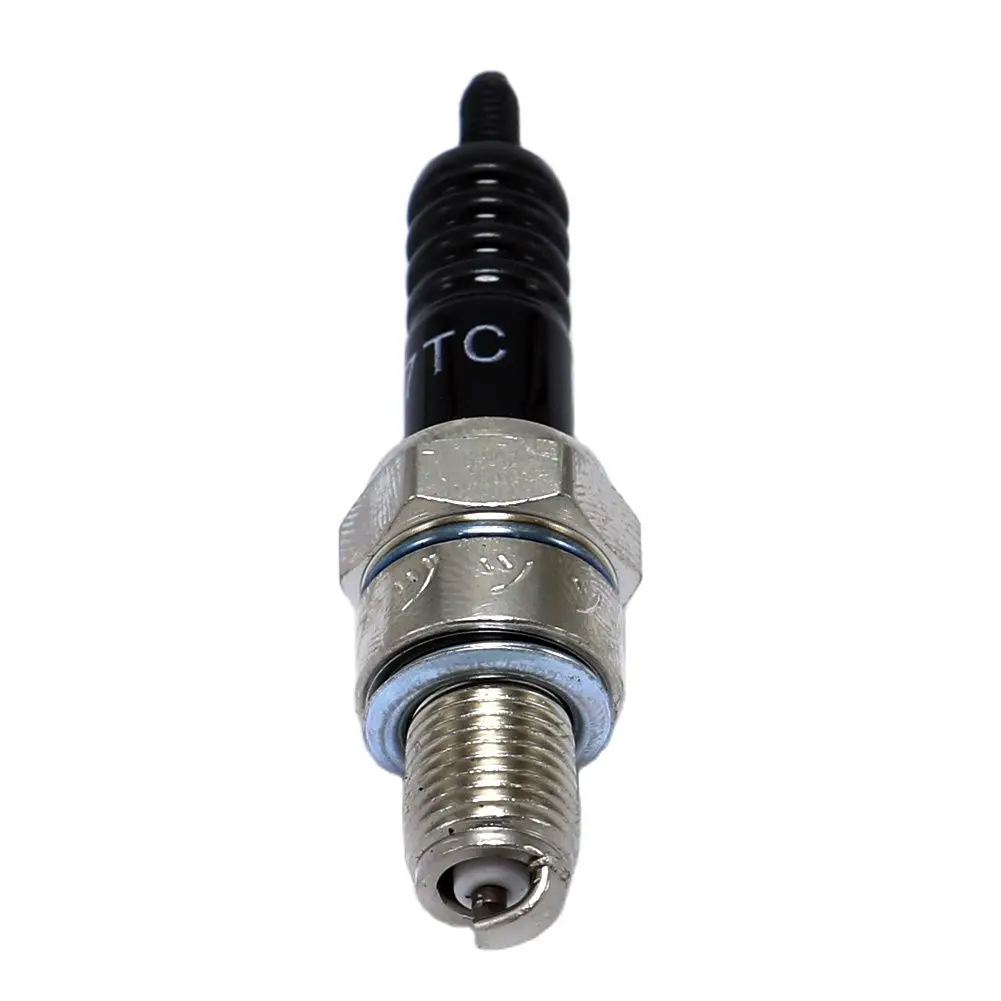 

Pack of 2 Racing 3 Electrode Spark Plug A7tc for 50cc 110cc 125cc 150cc Atv Scooter Dirt Bike Go Kart