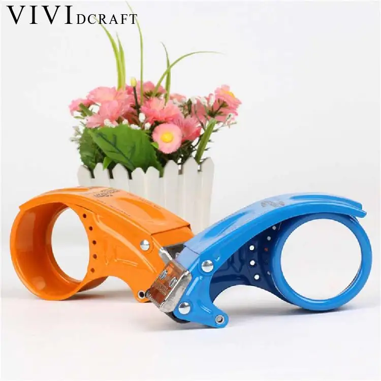 Vividcraft Adhesive Tape Dispenser Sealing Machine Tape Mini Hand-held Machine Dispenser Supplies Office Washi Metal F5V7