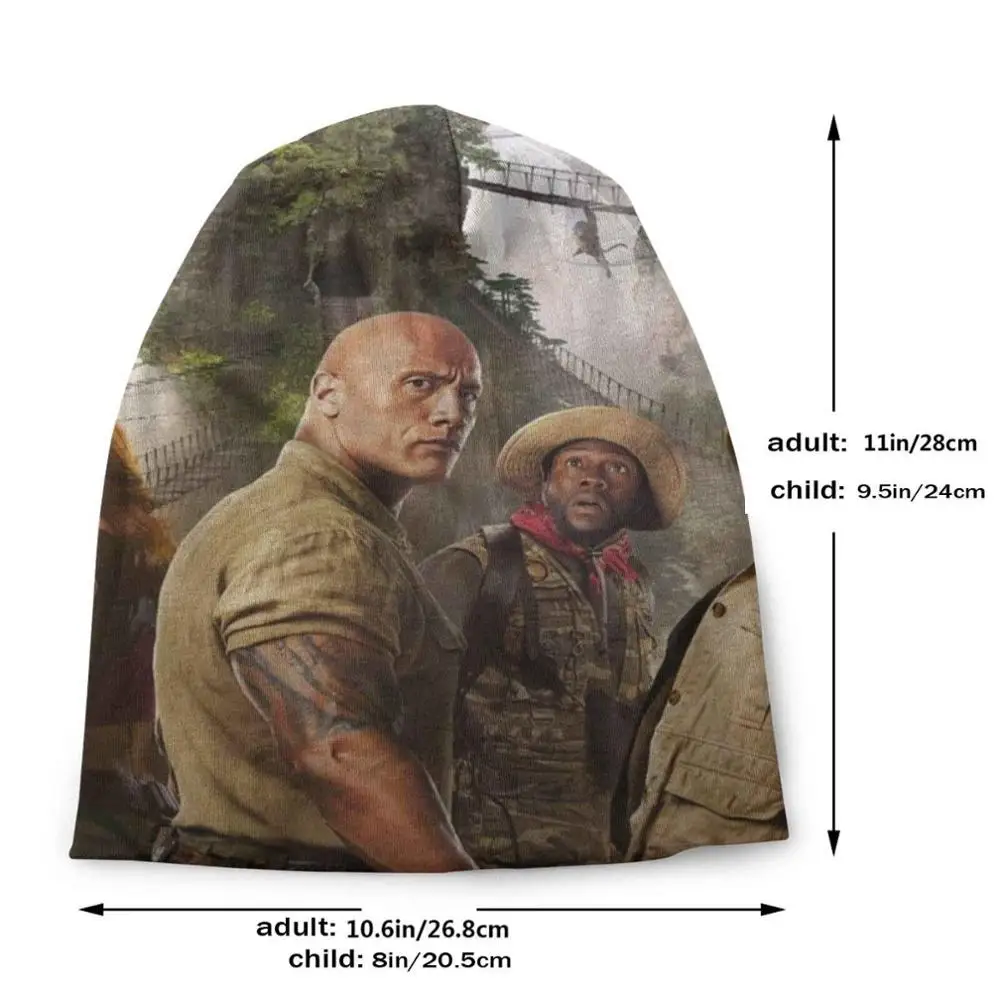 Jumanji The Advanture Cap Outdoor Warm Sports Headgear Jumanji The Next Level Dwayne Johnson Nick Jonas Karen Gillan