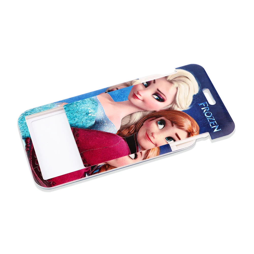 YQ180 Cartoon Movies Frozen Lanyard Princess Elsa Phone Rope for USB ID Badge Holder Neck Strap Keychain Cord Lariat Girls Gifts