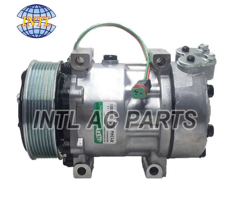 

Sanden 8290 6023 AC A/C Compressor for SCANIA EURO5 DIESEL TRUCKS Nissens 89476 NIS89746