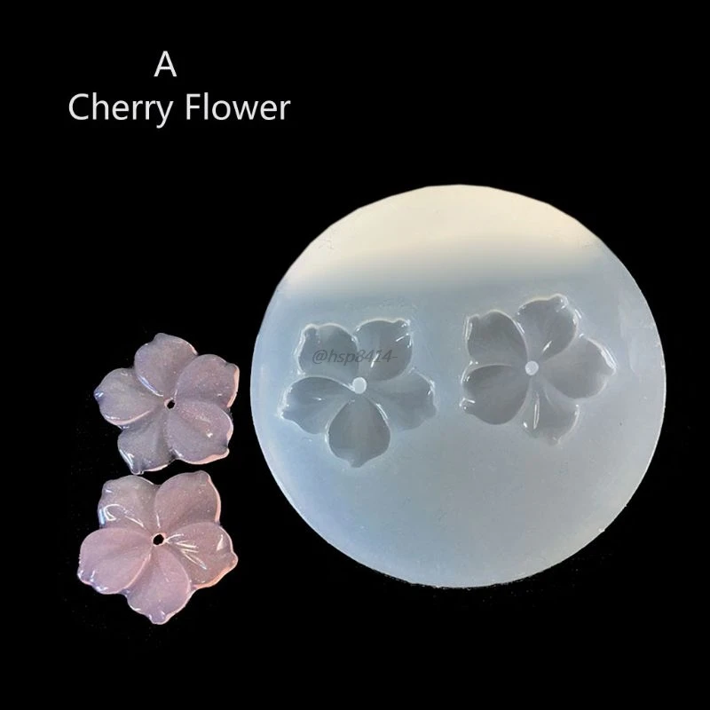 DIY Flower Silicone Molds Epoxy Resin Camellia Peony Daisy Lotus Flower Jewlery Making Tools