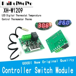 W1209 DC 5V 12V 열 냉각 온도 온도 조절기 온도 제어 스위치 온도 컨트롤러 온도계 온도 컨트롤러 New