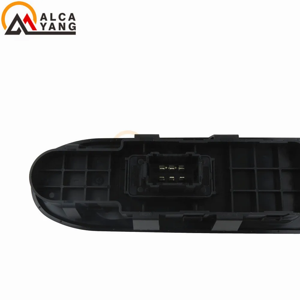 Passenger Side Power Master Control Window Switch 6554.QK For Peugeot 207 2007-2015 6 Pins Power Lifter Window Switch With Frame