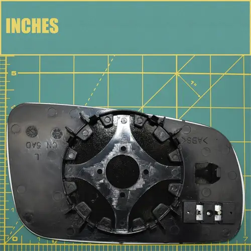 Imagen 2 del producto Espejo retrovisor para coche, accesorio para 96-04 VW Golf Bora Jetta MK4 Passat B5, 1J1857521C 1J1857522C convexo azul