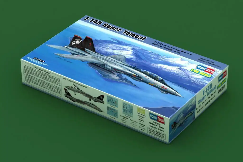 HobbyBoss Model Kit 1/48 80368 F-14D Tomcat Model Kit Hobby Boss