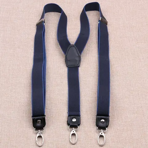 폭 2.5cm 멜빵 3 후크 Y 백 여성용, 탄성 서스펜더 후크 잠금, 레트로 브레이스