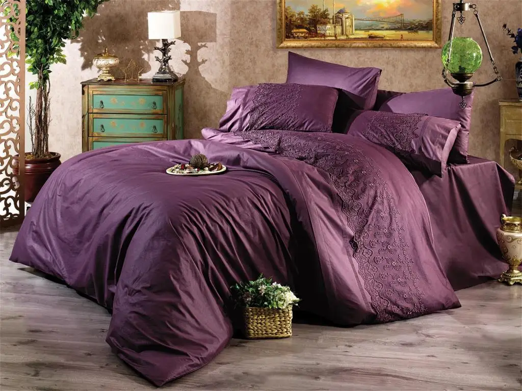 Alara returned to Double Personality Duvet cover set Damson