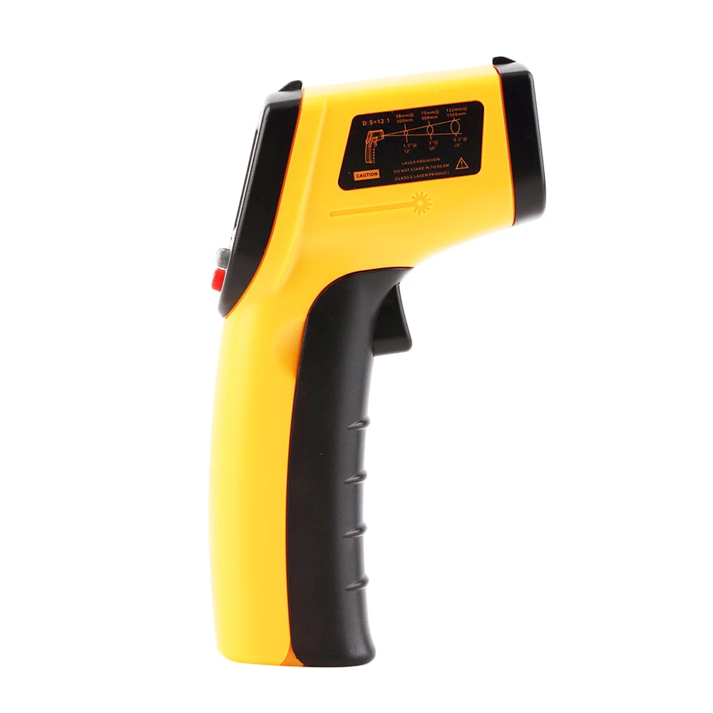 Digital Infrared Thermometer -50~400℃ Laser Temperature Meter Gun Digital LCD Industrial Outdoor Laser Pyrometer IR Thermometer