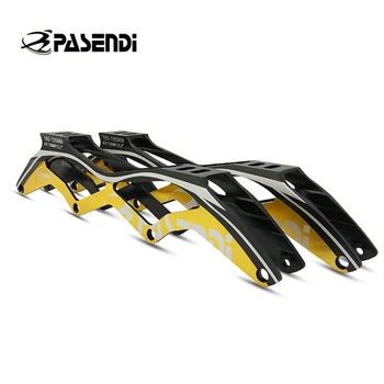 Professionelle Geschwindigkeit Skating Rahmen mit 4 räder Inline Skates Rahmen 165 195 aluminium integrierte skating Halterung inline chassic