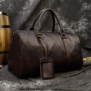 Echte Kuh -Ledertasche für Männer und Frauen, Wochenend -Duffle -Taschen -Umhängetasche, Männer- und Frauenpäck, Luxus 11 Hauptverkaufs -Lederhülle - №10
