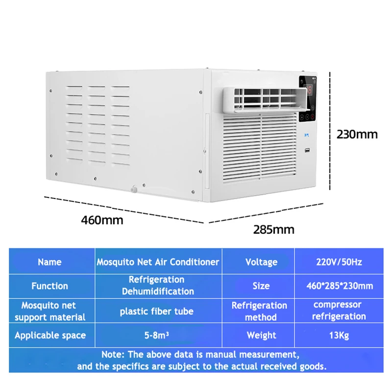 110V/220V Portable Small Air Conditioner Smart Remote Control Energy Saving Dehumidification Air Conditioner Bedroom Air Cooler