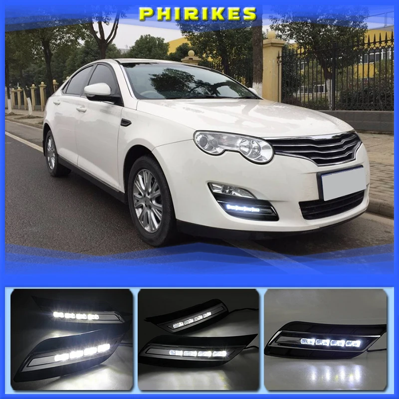 

2pcs For Roewe 550 2009~2013year daytime light car accessories LED DRL headlight for Roewe 550 fog light