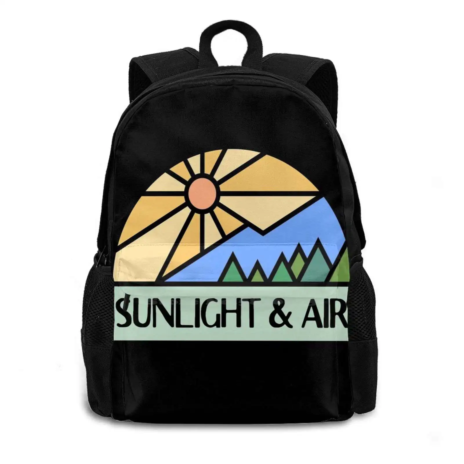 Nature Inspiration : Sunlight And Air School Bags For Teenage Girls Laptop Travel Bags Atlas Mirabilis Atlasmirabilis Nature