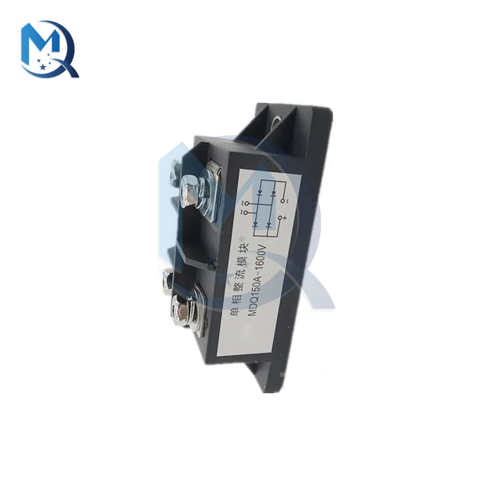 MDQ 150A 1600V Rectifier Single Phase Bridge Modules Diode Rectifier Radiator Copper Base High Power