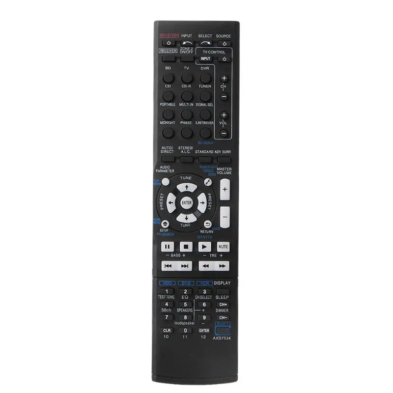 AXD-7534 Remote Control for Pioneer AV Receiver Home Theater AXD7568 AXD7584 AXD7586 AXD7623 VSX-819H-S VSX-819H Vsx520