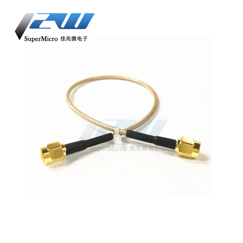 SMA male to SMA male RG316 Pigtail cable 5cm / 10/15/30 / 50cm / 1m SMA male crimp FPV RG316 50 ohm cable SMA