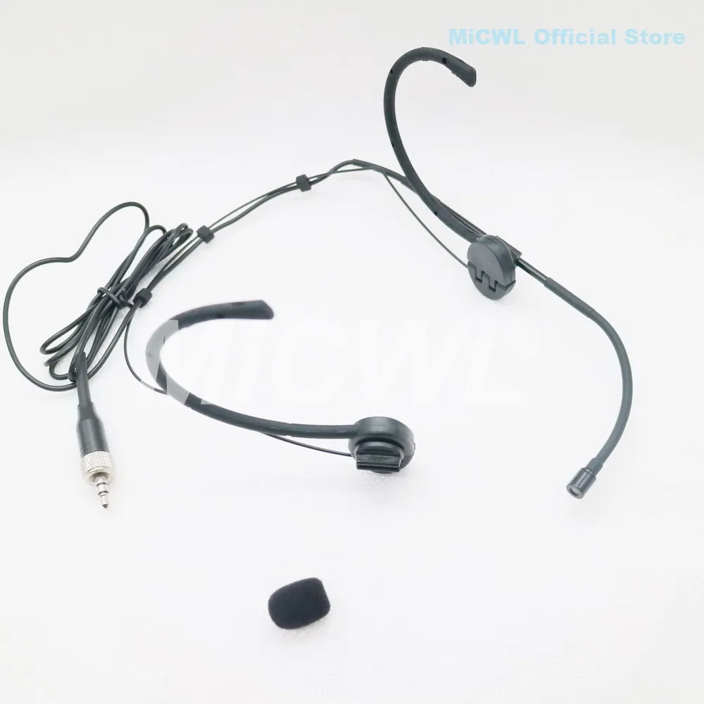 

Black Foldable Flexible Microphone for Sennheiser EW EM G3 G4 Wireless System 3.5mm Stereo Lock