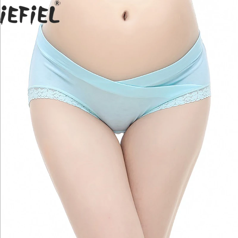 

Cotton Low Waist Belly Maternity Panties Lingerie Summer Cool Breathable Underwear for Pregnant Women Pregnancy Briefs Underpant